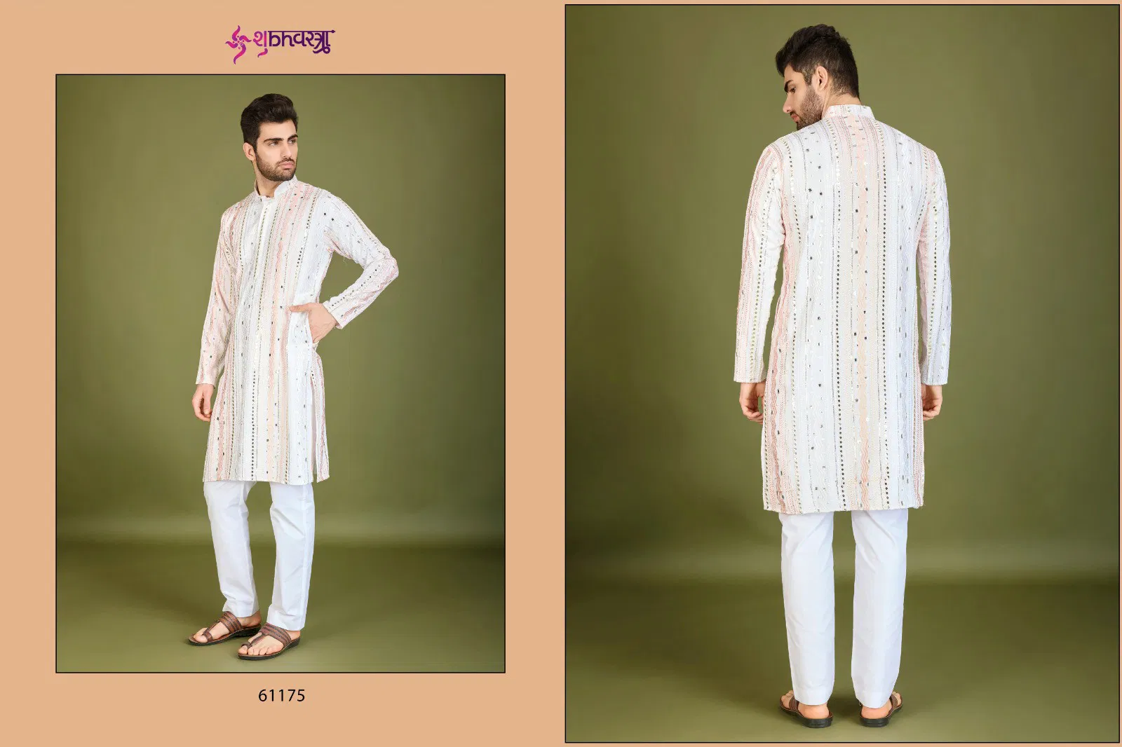  Modern Ethnics 3 Viscose by Shubhvastra  Rayon Mens Kurta Collection